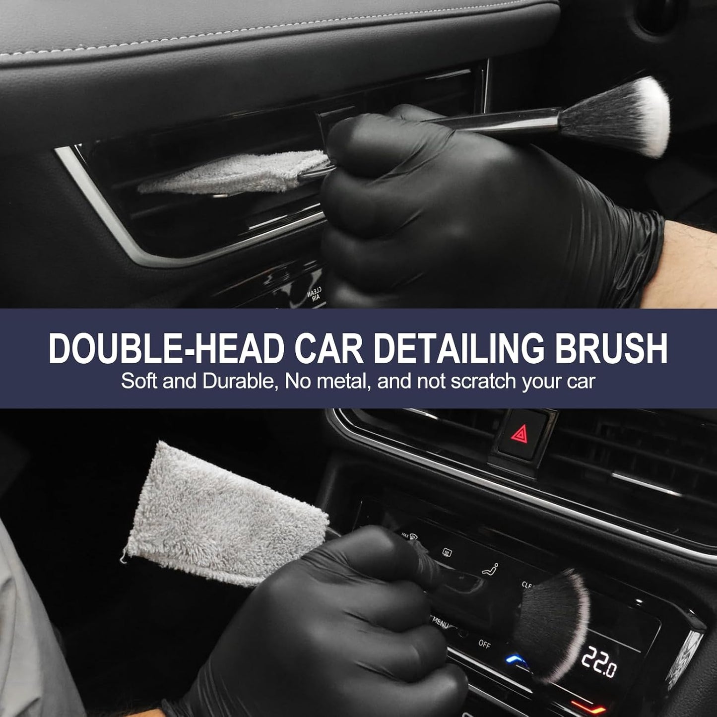 6PCS Car Detailing Brush Set