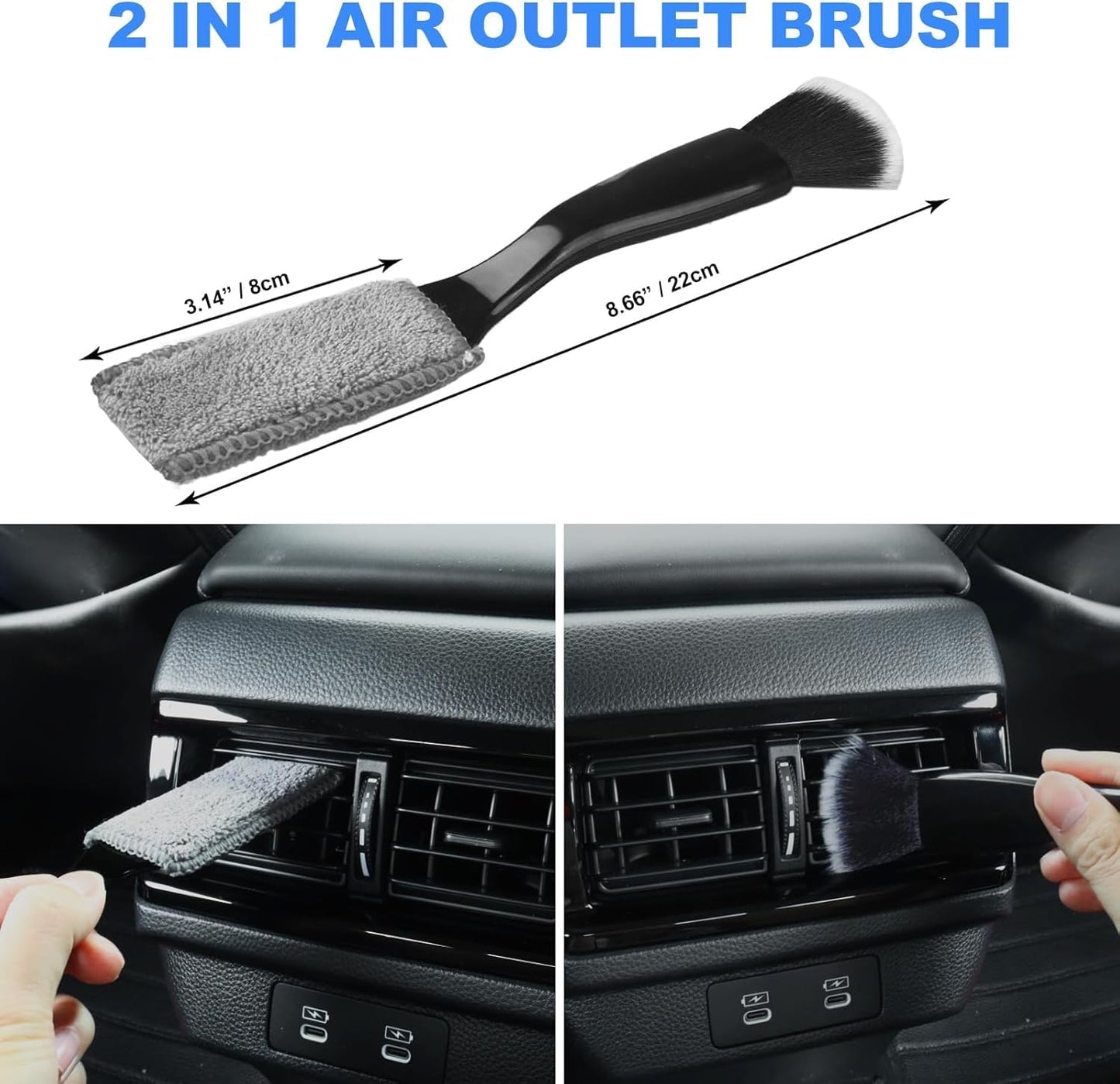 7PCS Car Detailing Brush Set