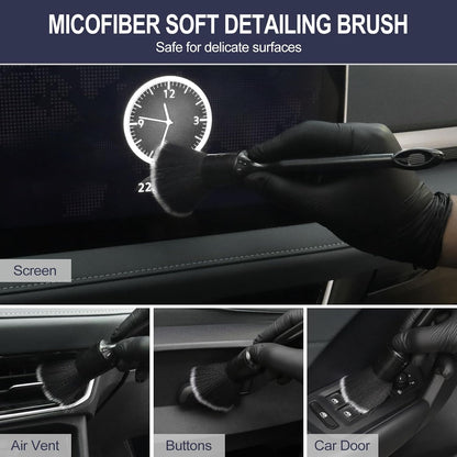 6PCS Car Detailing Brush Set