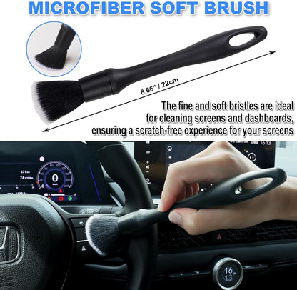 7PCS Car Detailing Brush Set