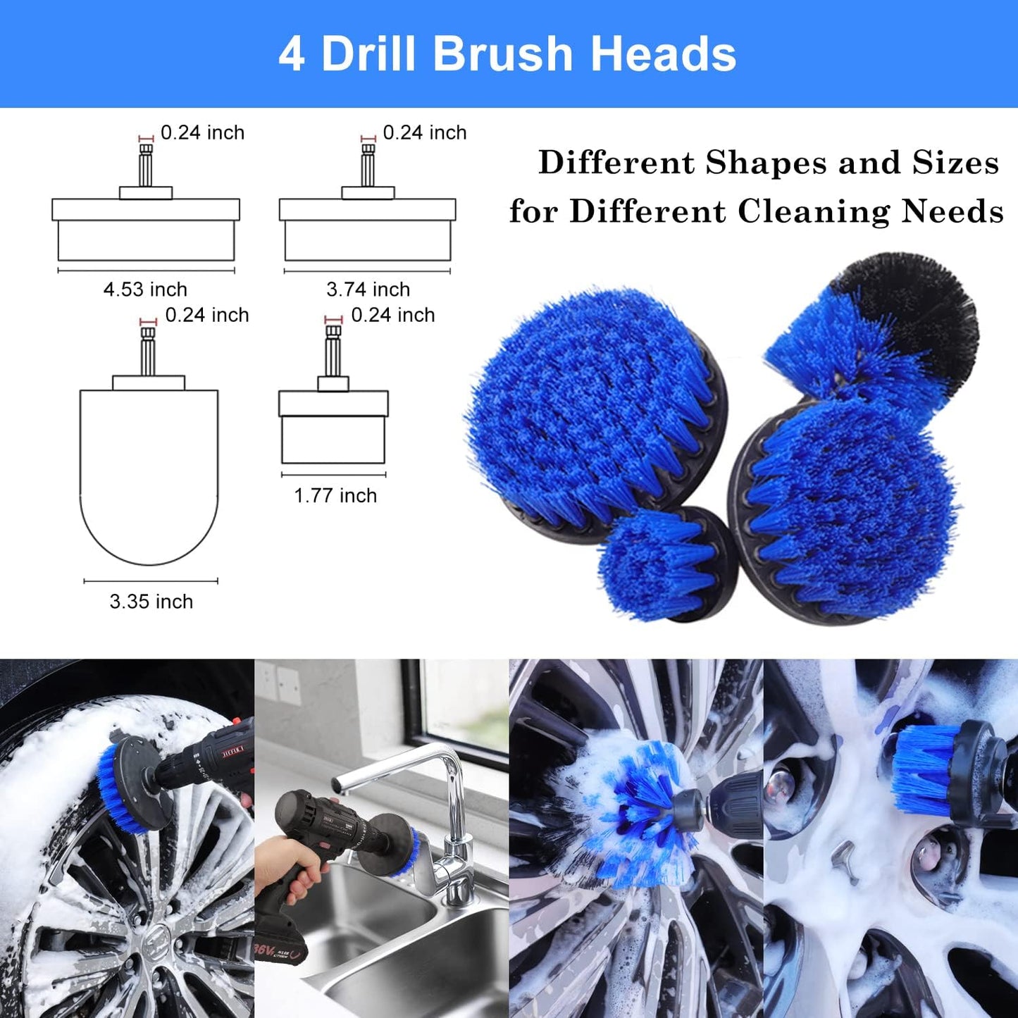 26‑Piece Professional Car Detailing Brush Set — Complete Interior & Exterior Cleaning Kit
