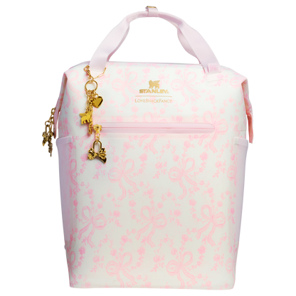 Stanley 1913 x LoveShackFancy Holiday All Day Madeleine Mini Cooler Backpack | 20 Can | 14 QT | 13.2 L