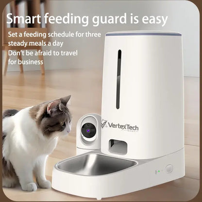 Smart Pet Feeder with Camera