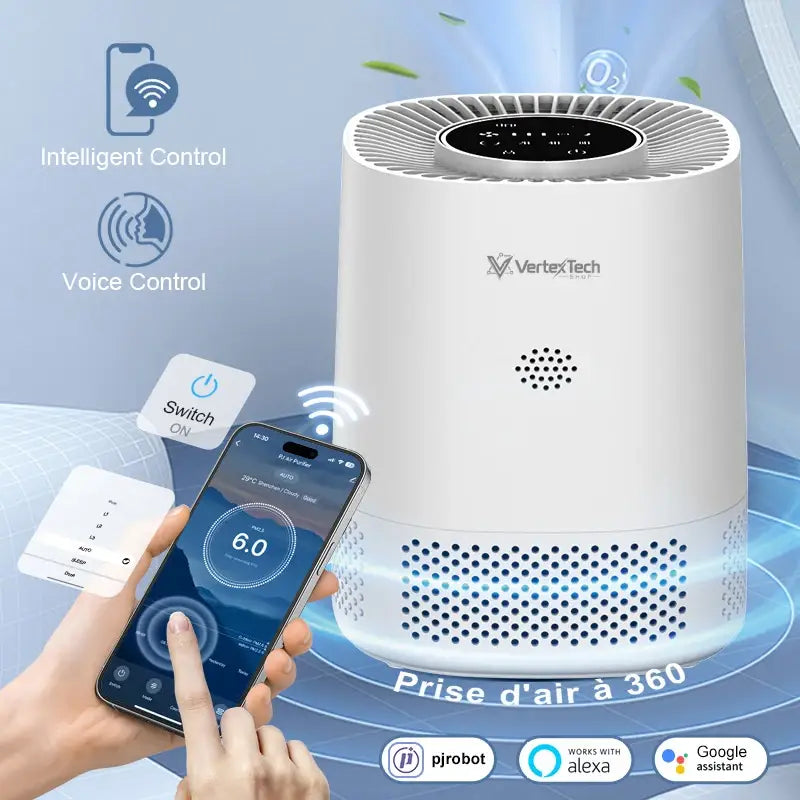 Smart Air Purifier for Large Rooms