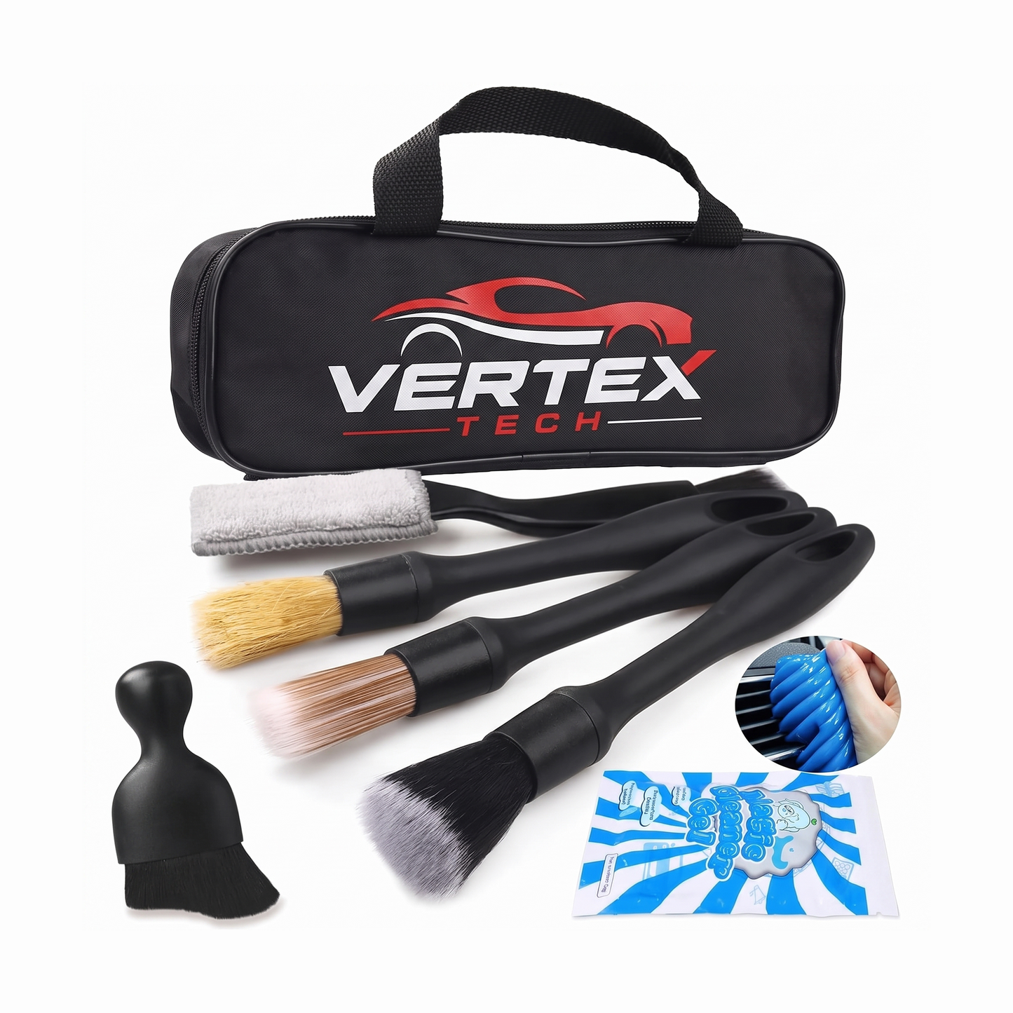 7PCS Car Detailing Brush Set